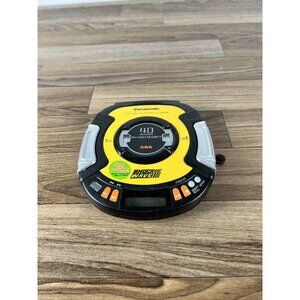Panasonic SL-SW505 Black Yellow Anti-Shock Memory II Portable Digital CD Player